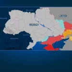 карта боевых действий