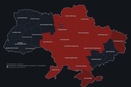 повітряна тривога онлайн карта